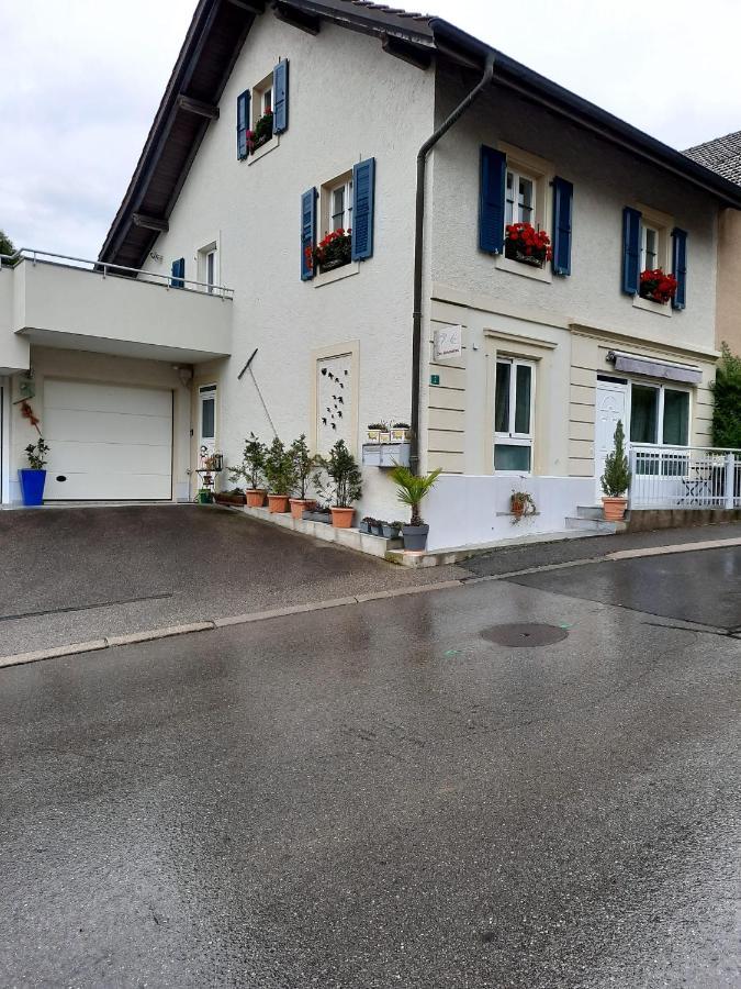 Les Hirondelles, Appartement De Vacances Avec Terrasse Et Coin Grillades Granges Esterno foto