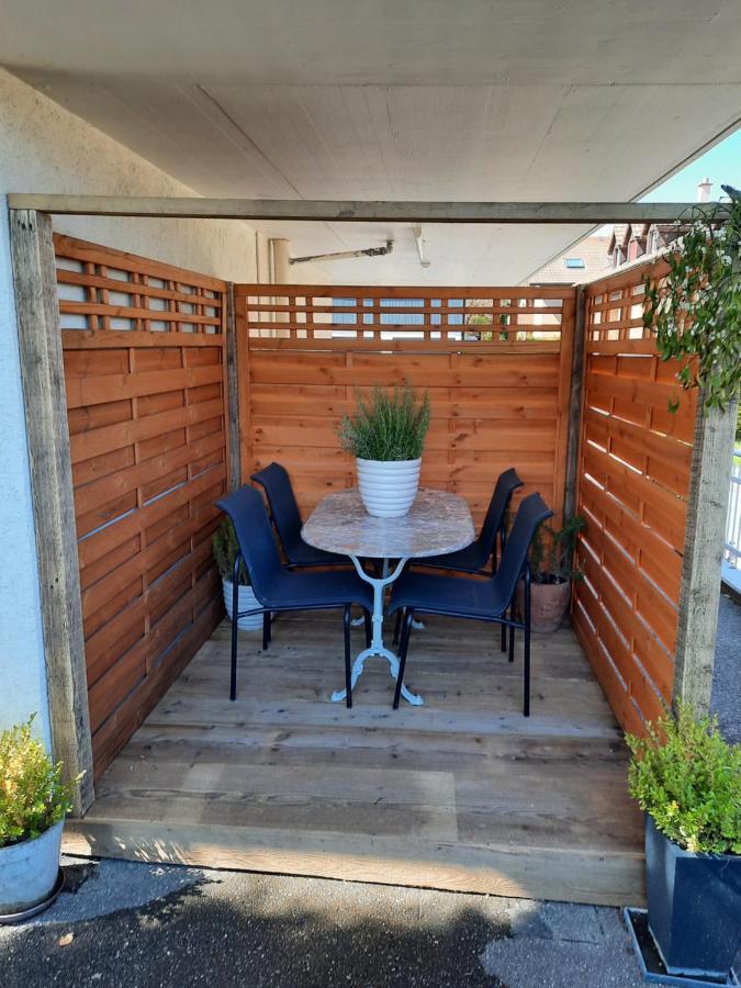 Les Hirondelles, Appartement De Vacances Avec Terrasse Et Coin Grillades Granges Esterno foto